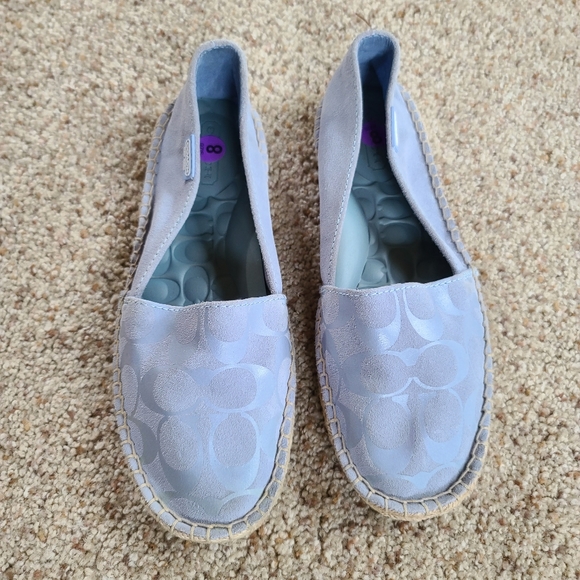 Coach Flat Shoes Size 8 - Picture 1 of 7
